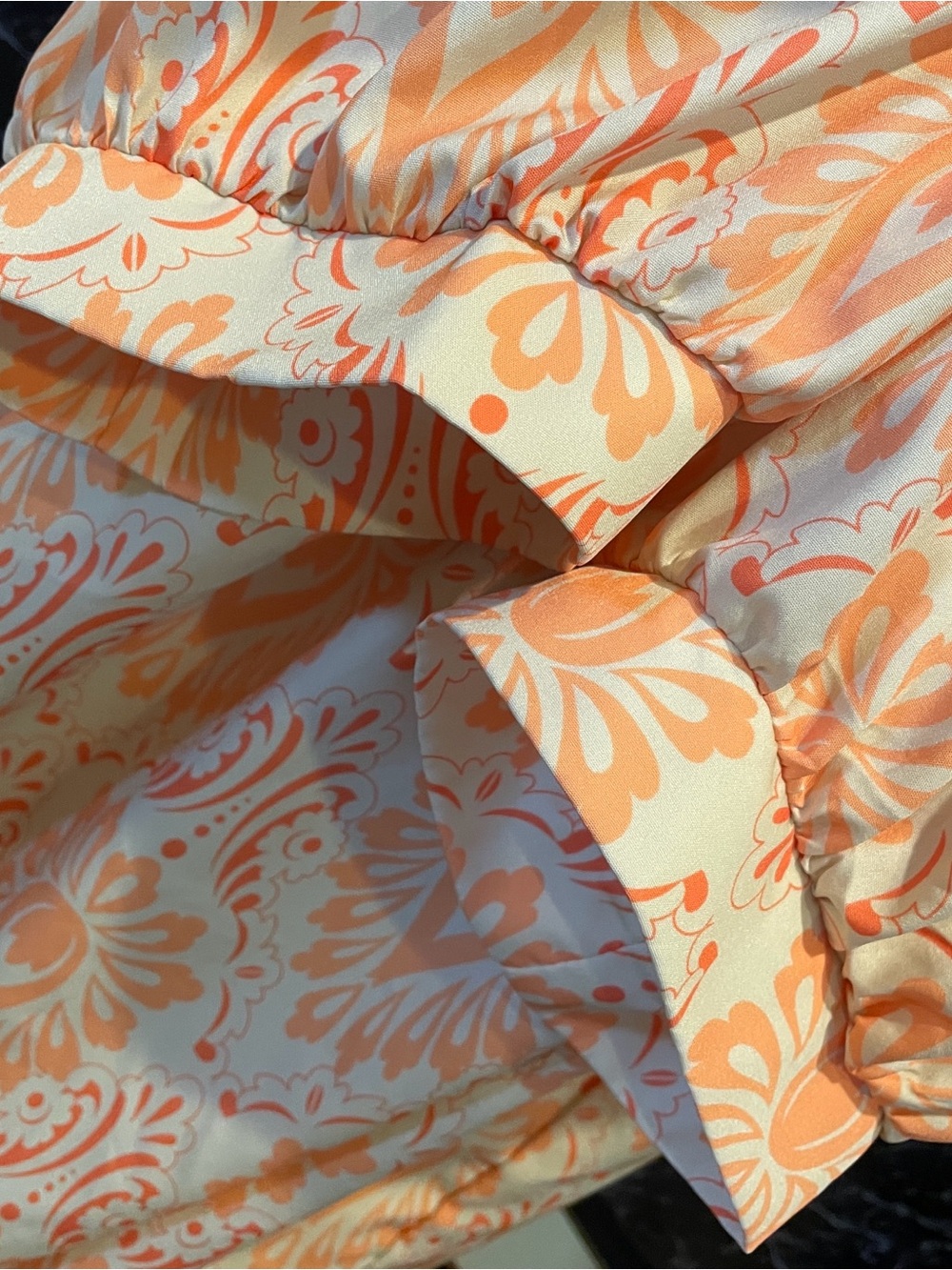 Smock Style Ruffle Neck Blouse - Picture 3 of 6